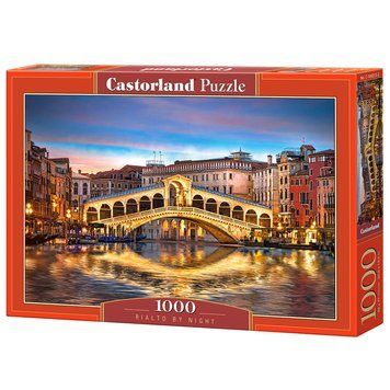 Пазлы Castorland 104215 "Мост Риальто, ночью" 1000 элементов 117131 фото &mdash; Кузя