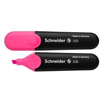 Маркер текстовый розовый Schneider 1509 30586 фото &mdash; Кузя