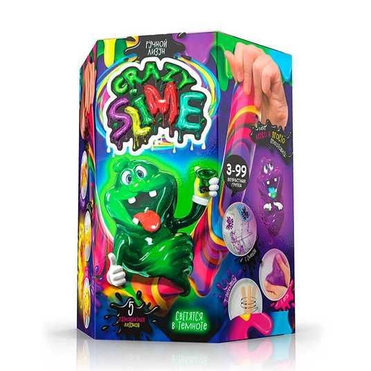 Купити Набір для дослідів Crazy Slime Лизун своїми руками СLM O1