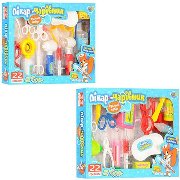 Игровой набор Доктор-волшебник 22 предмета Limo Toy M 0462 U R, 5 видов 186819 фото &mdash; Кузя