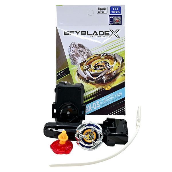 Гра Beyblade X BX-01-04 із запускним пристроєм та металевою накладкою, мікс видів 191225 фото &mdash; Кузя