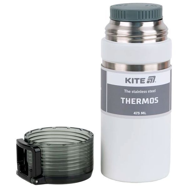 Детский термос Kite K25-320-1 473 мл, белый
