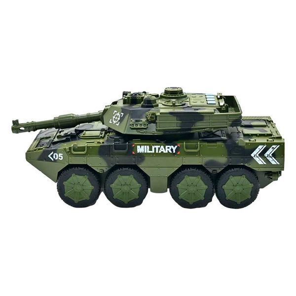 Танк с подсветкой и звуком инерционный WY 1105 A 183717 фото &mdash; Кузя