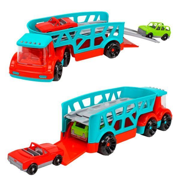 Автовоз с машинками ТехноК 0938 189600 фото &mdash; Кузя