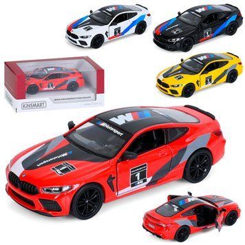 Колекційна металева машинка BMW M8 Competition Coupe Kinsmart KT 5425 WF, 4 кольори 191517 фото &mdash; Кузя