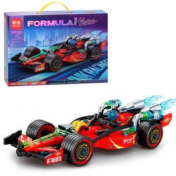Конструктор Гоночная машина Formula 1 Cyberpunk K2183 на 485 деталей 192041 фото &mdash; Кузя