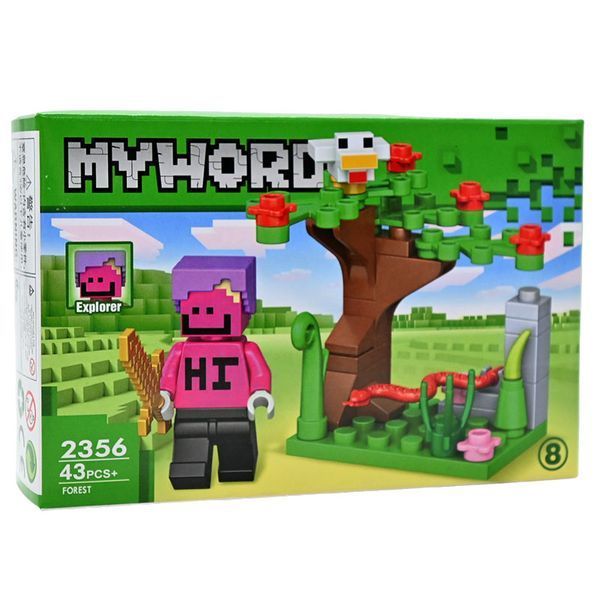 Конструктор "My world" 2356 8 видів, 43-48 дет./16/ 189869 фото &mdash; Кузя