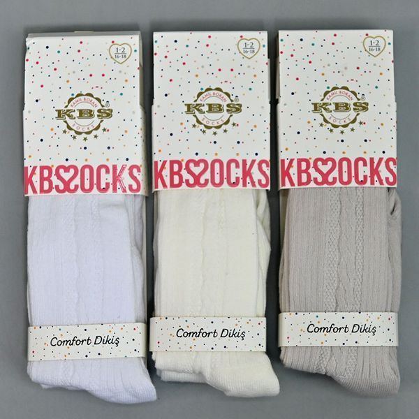 Колготы детские для девочки 1-2 года, "KBS" 6 цветов 190380 фото &mdash; Кузя
