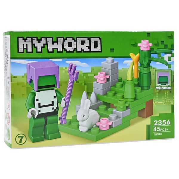 Конструктор "My world" 2356 8 видів, 43-48 дет./16/ 189869 фото &mdash; Кузя
