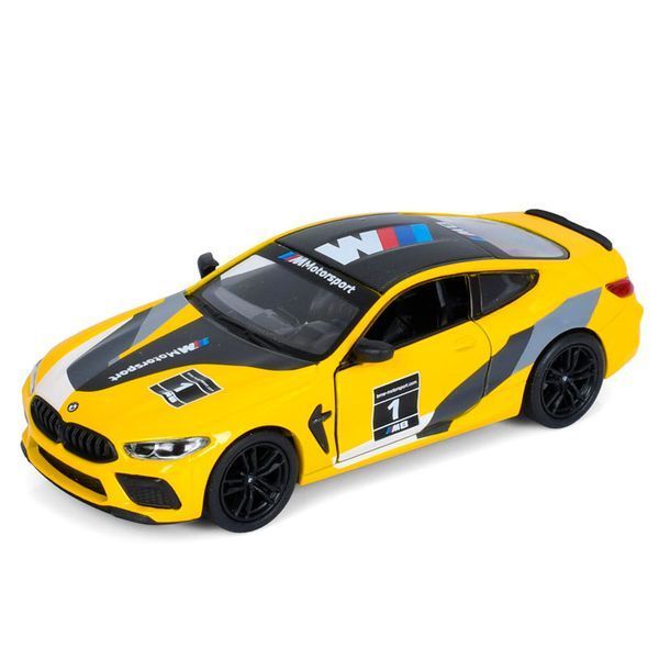 Колекційна металева машинка BMW M8 Competition Coupe Kinsmart KT 5425 WF, 4 кольори 191517 фото &mdash; Кузя