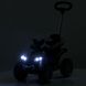 Квадроцикл-толокар 3в1 Bambi Racer M 5782EBLR-3 з батьківською ручкою та пультом, червоний