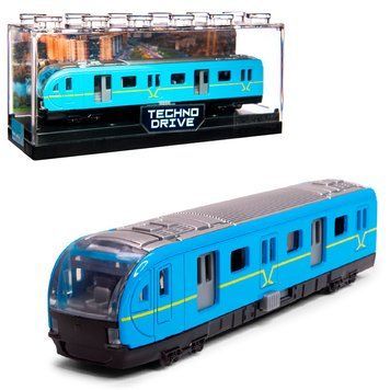 Автомодель TechnoDrive Вагон метро 1:64, 250417CG 195024 фото &mdash; Кузя