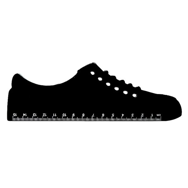 Линейка пластиковая "Cool for School" 81343 "Sneaker", 15 см 175987 фото — Кузя