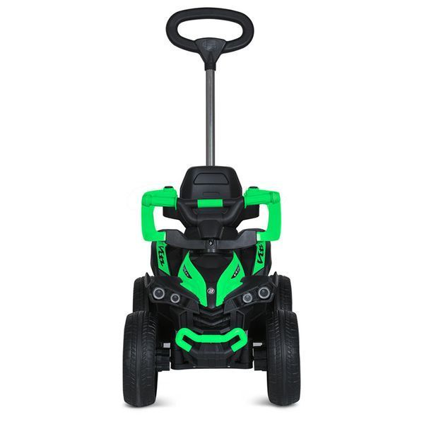 Квадроцикл-толокар 3в1 Bambi Racer M 5782EBLR-5 з батьківською ручкою та пультом, зелений