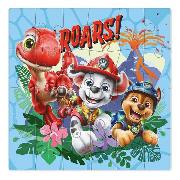 Дитячий пазл Dodo Paw Patrol Рев динозавра 200816 на 24 елементи 195138 фото &mdash; Кузя