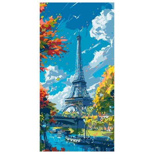 Картина за номерами Art Craft "Eiffel Tower" 11571-АС, 40-80 см 178232 фото — Кузя