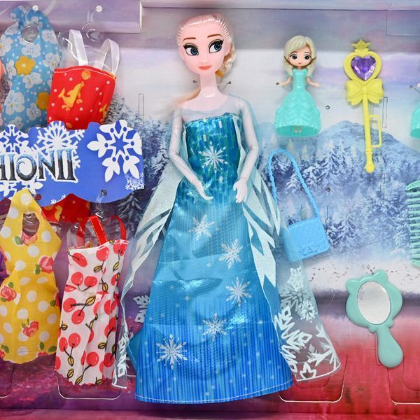 Кукла с одеждой и аксессуарами "Frozen" K 702 179326 фото &mdash; Кузя