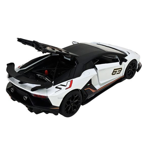 Машинка металева з підсвічуванням і звуком Lamborghini SVJ Автопром 68269A 186847 фото &mdash; Кузя