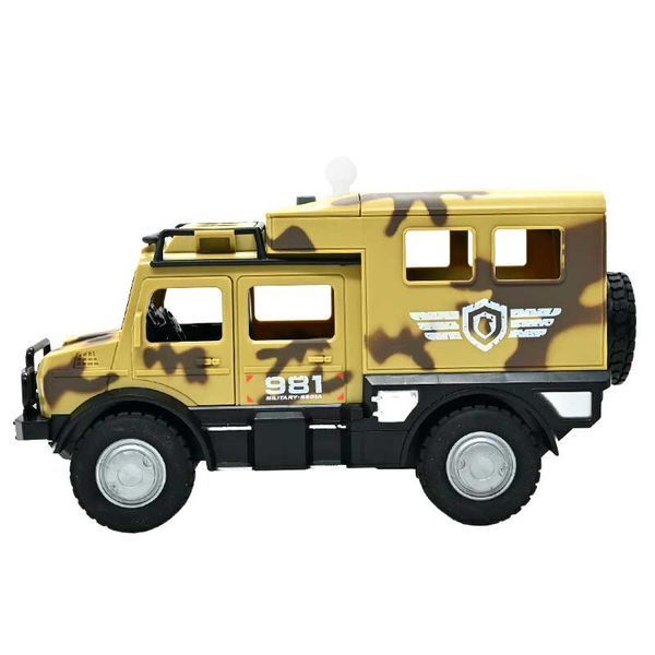 Военная машинка Бронетранспортер с подсветкой и звуком 23 см WY 981 B 186768 фото &mdash; Кузя