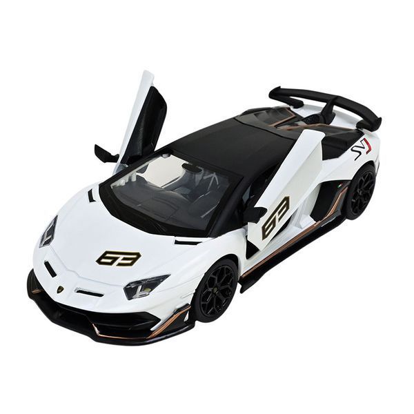 Машинка металева з підсвічуванням і звуком Lamborghini SVJ Автопром 68269A 186847 фото &mdash; Кузя