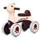 Детский четырехколесный беговел-толокар Bambi M 5853E-17 со звуком и светом, коричневый 192816 фото 1 &mdash; Кузя