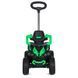 Квадроцикл-толокар 3в1 Bambi Racer M 5782EBLR-5 з батьківською ручкою та пультом, зелений