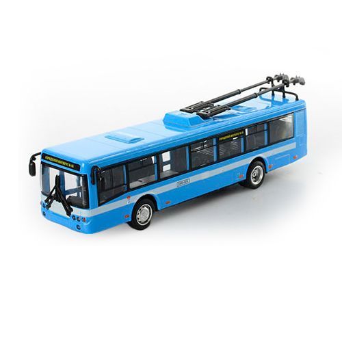 Игрушечный троллейбус Автопром 6407ABCD, 4 цвета 89710 фото &mdash; Кузя