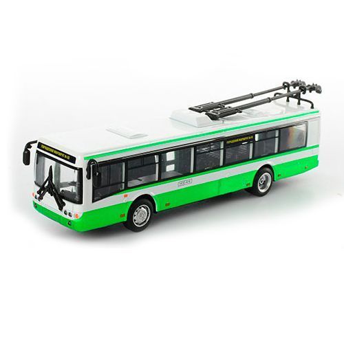 Игрушечный троллейбус Автопром 6407ABCD, 4 цвета 89710 фото &mdash; Кузя