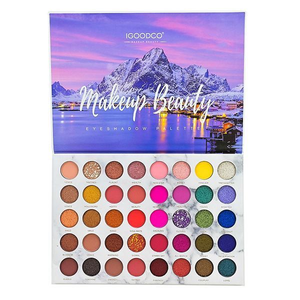 Палетка детской косметики IGOODCO LK 3750 с тенями для век 40 цветов 195990 фото &mdash; Кузя