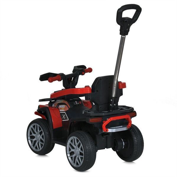 Детский квадроцикл-толокар 3в1 Bambi Racer M 4850EBLR-3 с родительской ручкой и пультом, красный