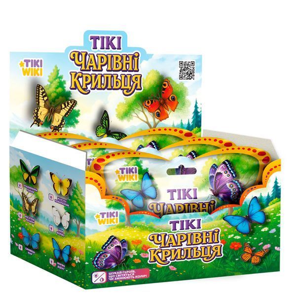 Стретч-іграшка сюрприз Tiki Wiki Чарівні крильця SQ018, 12 видів 193637 фото &mdash; Кузя