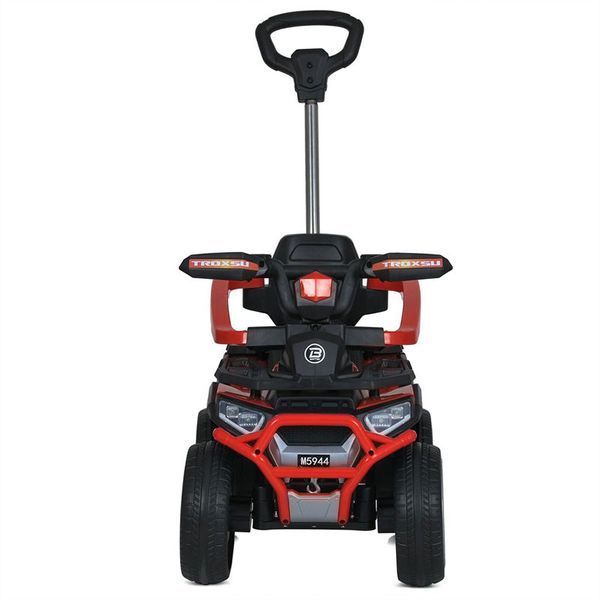 Детский квадроцикл-толокар 3в1 Bambi Racer M 4850EBLR-3 с родительской ручкой и пультом, красный