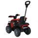 Детский квадроцикл-толокар 3в1 Bambi Racer M 4850EBLR-3 с родительской ручкой и пультом, красный