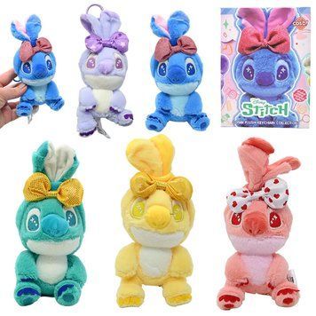 Мягкая игрушка-сюрприз брелок Стич Stitch Candy Series М 20261, микс цветов 192930 фото &mdash; Кузя