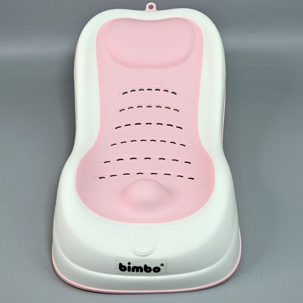 Подставка в ванную BIMBO BM-7610-26 с силиконовой перфорированной вставкой, розовая 190310 фото &mdash; Кузя