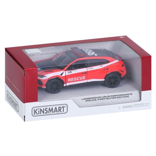 Колекційна металева машинка Lamborghini Urus Performante Kinsmart KT 5447 WPR, 2 види 191514 фото &mdash; Кузя