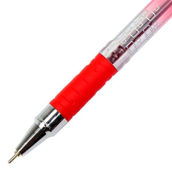 Кулькова ручка червона Radius i-Pen 0184, 0,7 мм 67675 фото &mdash; Кузя