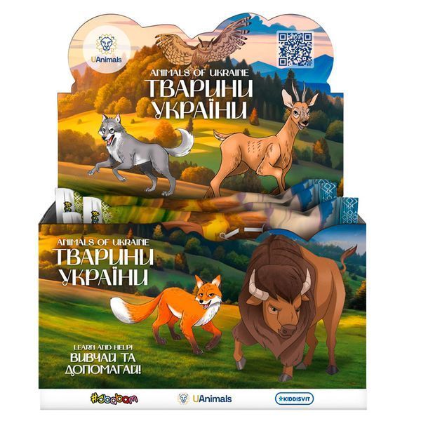 Стретч-іграшка Sbabam Тварини України 1 CN25 188500 фото &mdash; Кузя