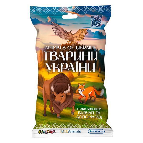 Стретч-іграшка Sbabam Тварини України 1 CN25 188500 фото &mdash; Кузя