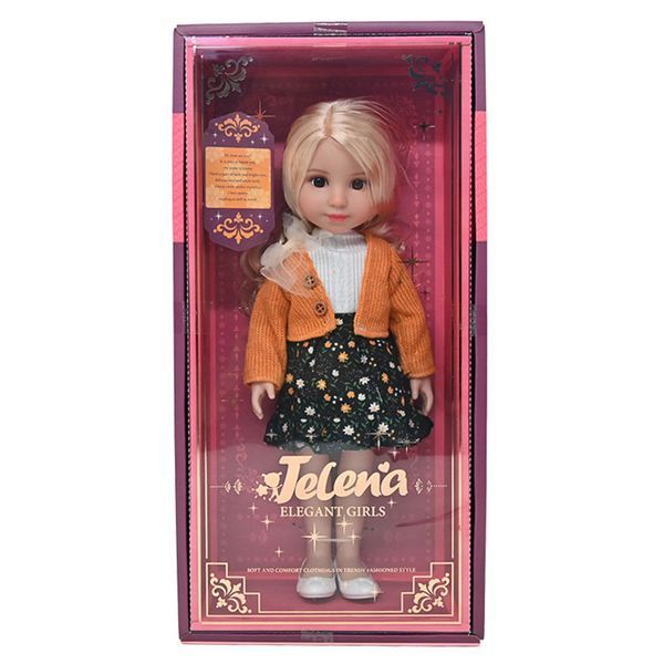 Дитяча лялька Jelena 69001-13 з прошитим волоссям, 38 см 191596 фото &mdash; Кузя
