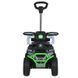 Дитячий квадроцикл-толокар 3в1 Bambi Racer M 5944EBLR-5 з батьківською ручкою та пультом, зелений