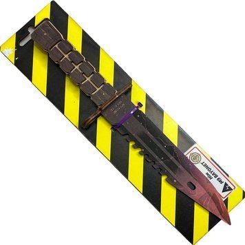 Деревянный игрушечный нож SO-2 "M-9 Bayonet" Universe 152493 фото &mdash; Кузя