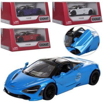 Машинка металлическая КT 5403 W "McLaren 720S", 4 цвета 108899 фото &mdash; Кузя