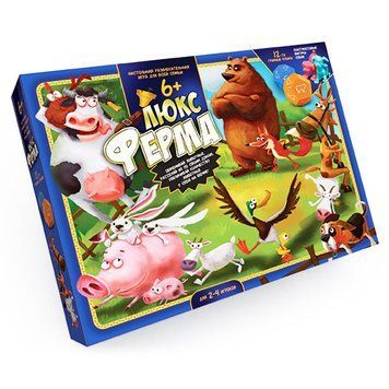 Гра настільна Danko toys Ферма люкс велика 94756 фото &mdash; Кузя