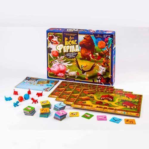 Игра настольная Danko toys Ферма люкс большая 94756 фото &mdash; Кузя