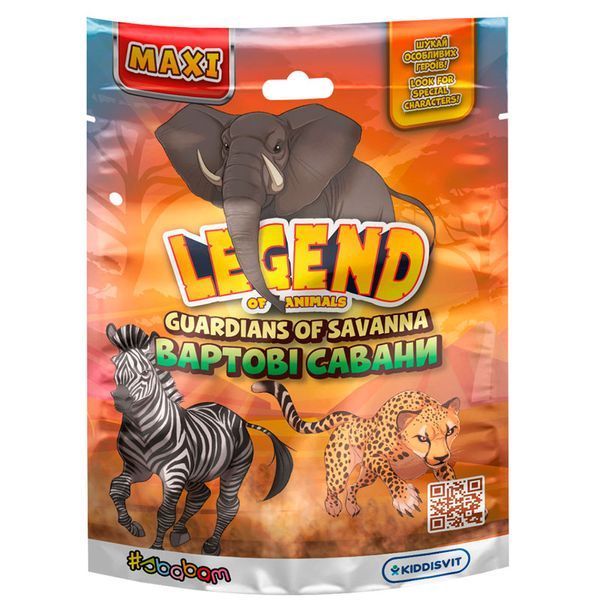 Стретч-іграшка Стражі савани Legend of Animals 101/CN24, 10 видів 193601 фото &mdash; Кузя