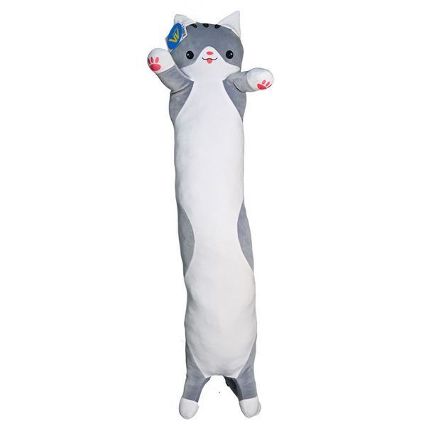 Мягкая игрушка-подушка Кот Батон K12661, 110 см, 4 цвета 192659 фото &mdash; Кузя