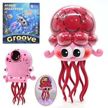 Інтерактивна музична іграшка Медуза QB 186 Y з колесом вільного ходу 193939 фото &mdash; Кузя