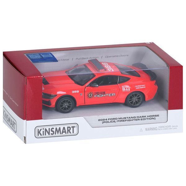 Металлическая инерционная машинка Kinsmart Ford Mustang Dark-Horse КT 5455 WPR, 2 вида 191520 фото &mdash; Кузя