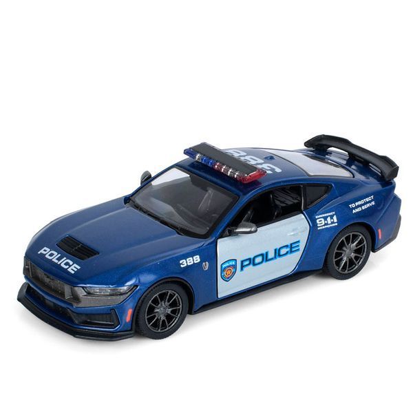 Металлическая инерционная машинка Kinsmart Ford Mustang Dark-Horse КT 5455 WPR, 2 вида 191520 фото &mdash; Кузя